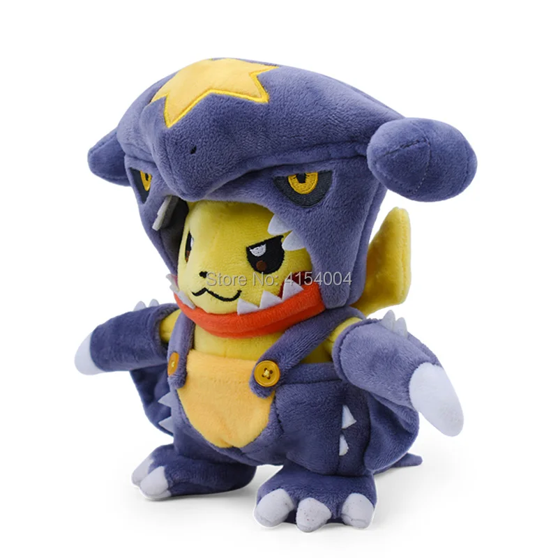 7 видов стилей Аниме Пикачу Косплей Hydreigon Tyranitar Charizard Snorlax Peluche Плюшевые игрушки Рождественский подарок для детей