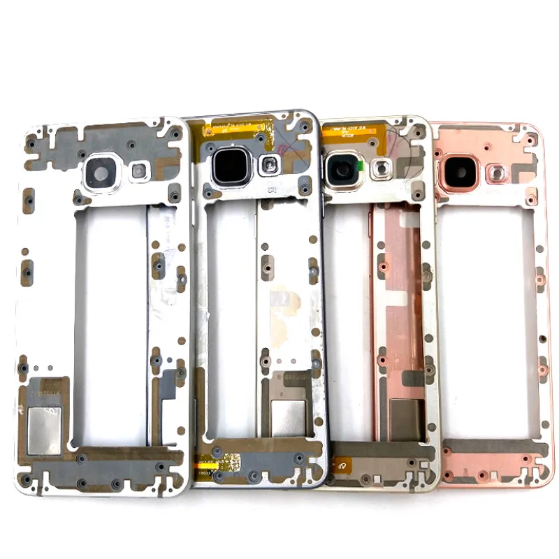 Для Samsung Galaxy A3 2106 A310 A310F ремонтная часть высокое качество LCD средняя передняя рамка