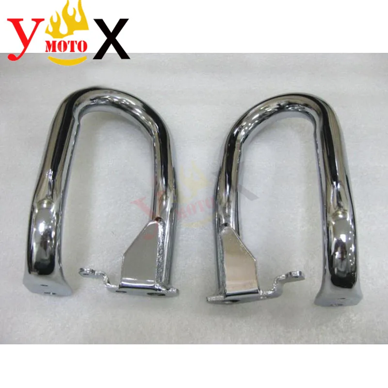 Chrome L & R задняя панель двигателя для Honda GL1800 Goldwing 2001 2016 GL1800A 2005|saddlebag guards|crash barengine guard
