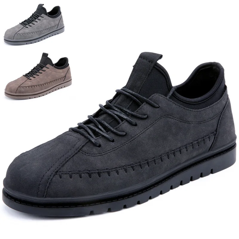 Men Shoes Breathable Mens Casual Fashion Low Lace-up Skate shoes Flats Zapatillas Hombre Sneakers Adult Footwear 1.8a | Обувь