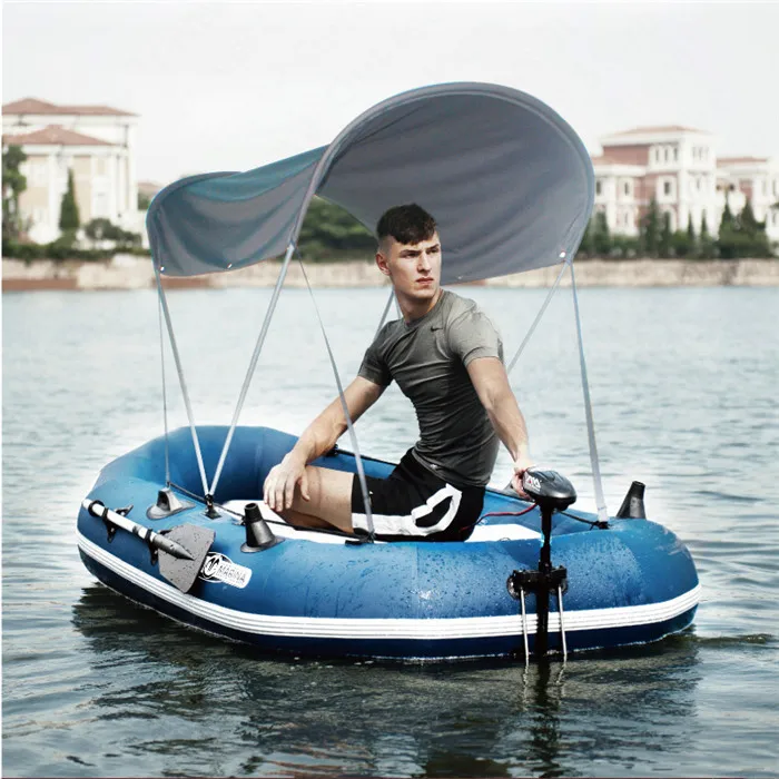 Аква Марина надувная лодка для рыбалки алюминиевая весла лодочный мотор