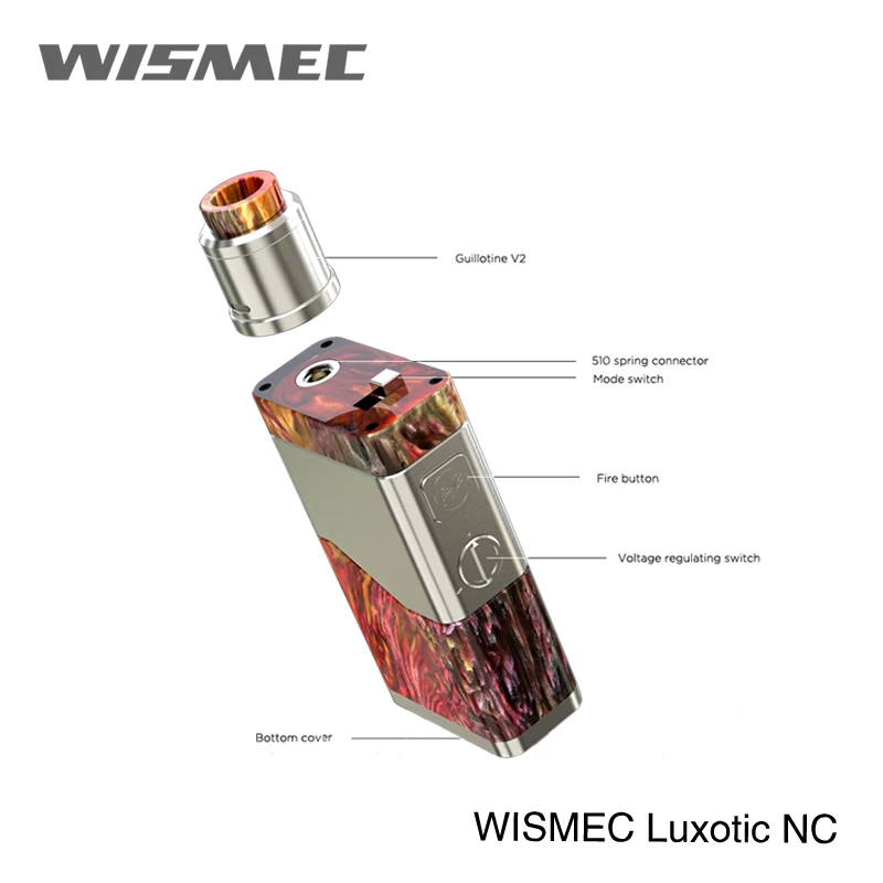 Оригинальный комплект LUXOTIC NC с гильотинной V2 питание от двух аккумуляторов 18650 20700