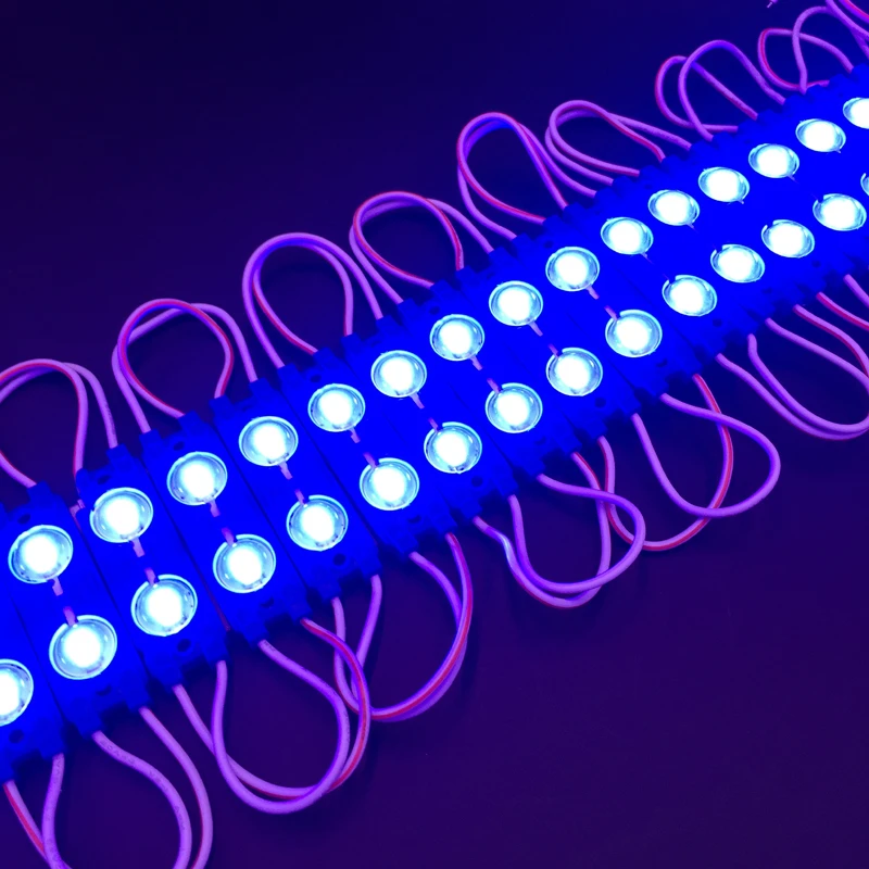 20 шт. DC 12 В 5630 SMD 2 впрыскиваемый светодиодный модуль белый/теплый