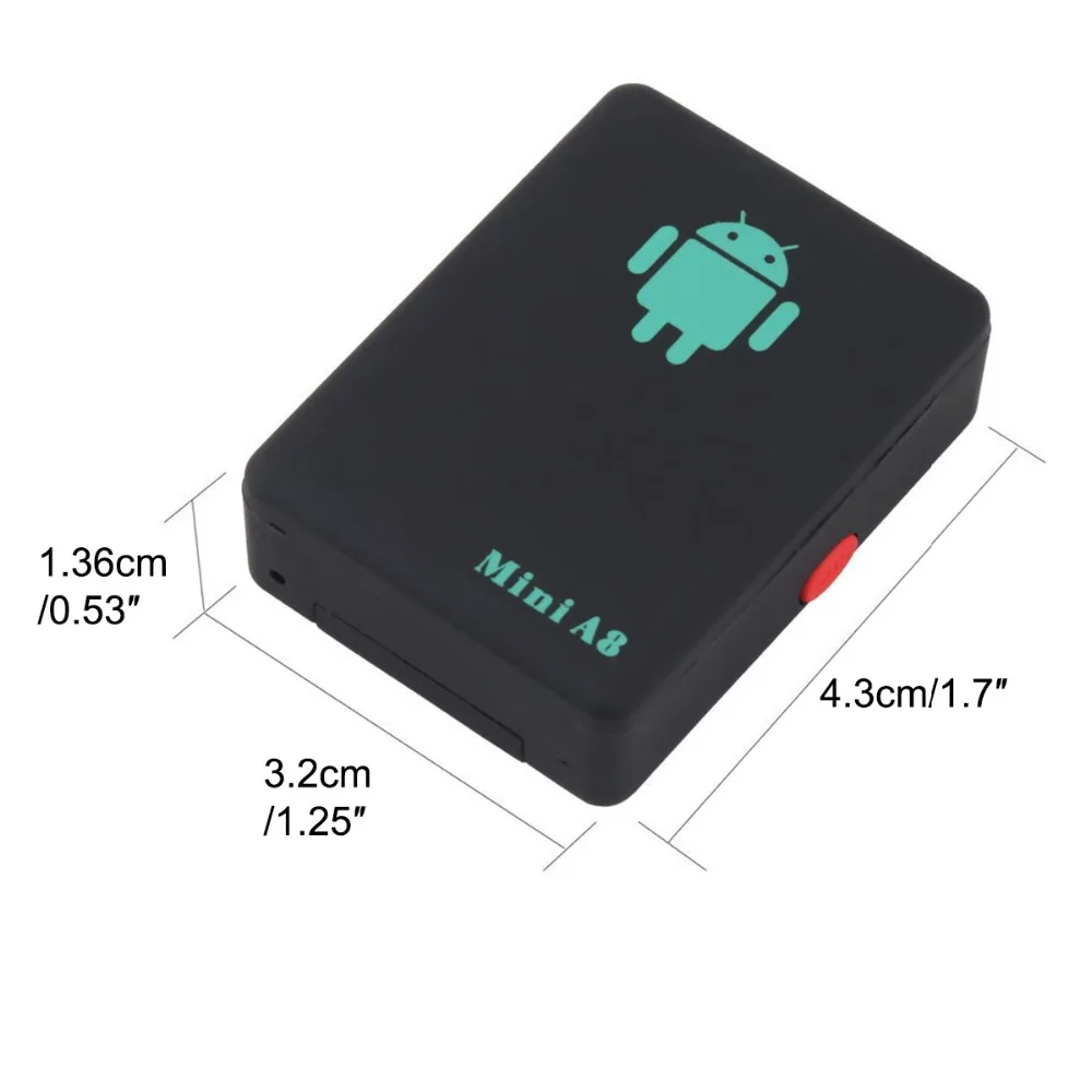 Мини трекер A8 GSM/GPRS/LBS система отслеживания устройство для отслеживания|a8 tracker|global