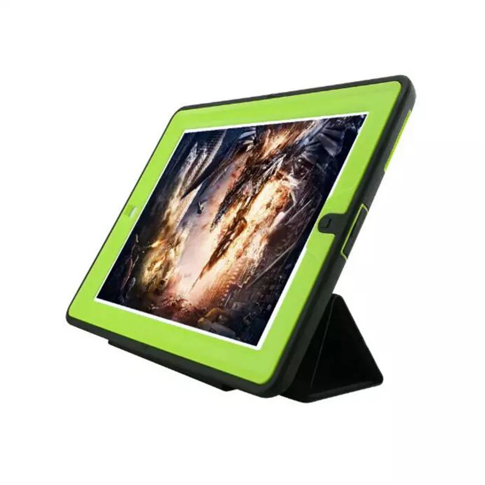 Для Apple iPad 2 3 4 Retina детская безопасная Броня ударопрочный сверхпрочный