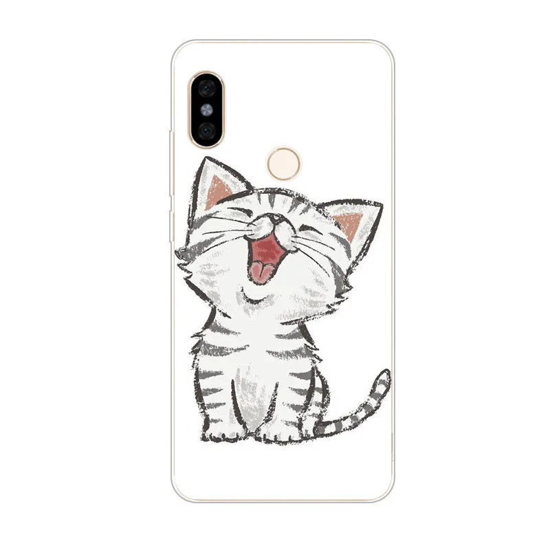 xiaomi mi max 3 Case Silicon Cute animals Painting Soft TPU Back Cover for protect Phone bags |