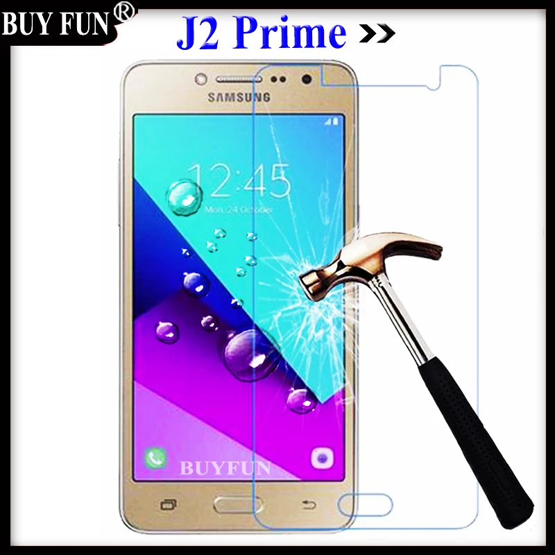 Для Samsung Galaxy J2 Prime Защитная пленка для экрана из закаленного стекла чехол телефона