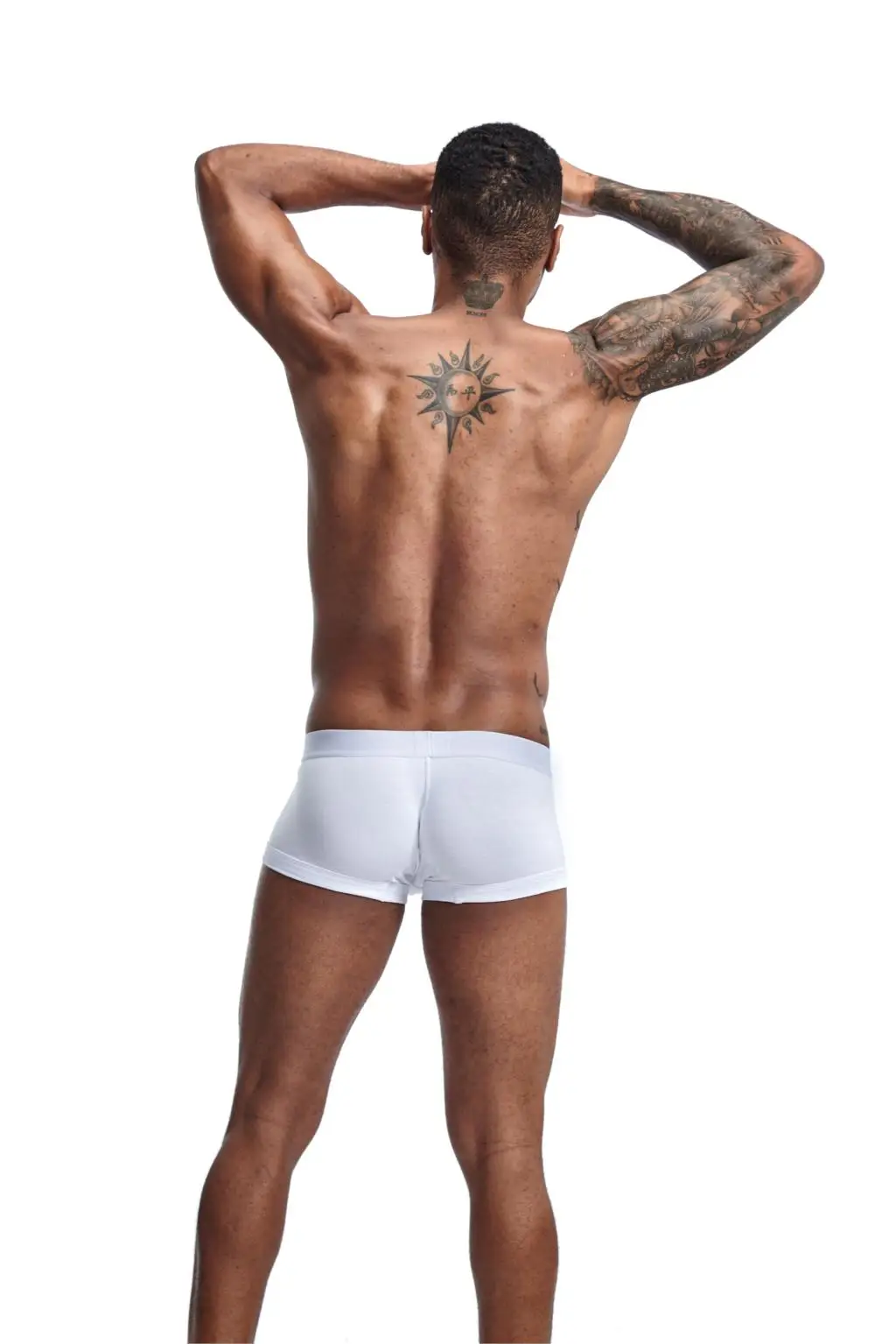 

Underwear Breathable Cotton Patchwork Men Spandex Men Boxer Sexy Male Shorts Boxers Plus Size Men Underpants