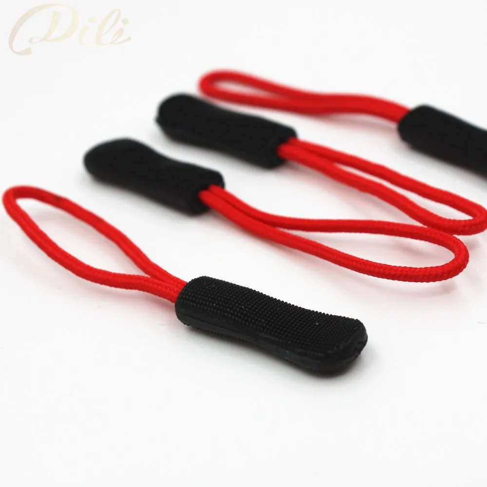500 шт. наконечники для шнура на молнии из ПВХ|zip cord|zipper pull cordpull cord |
