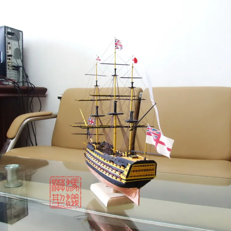 Новые Весы 1/200 HMS VICTORY 1765 модель корабля лазерная резка древесины парусник детские