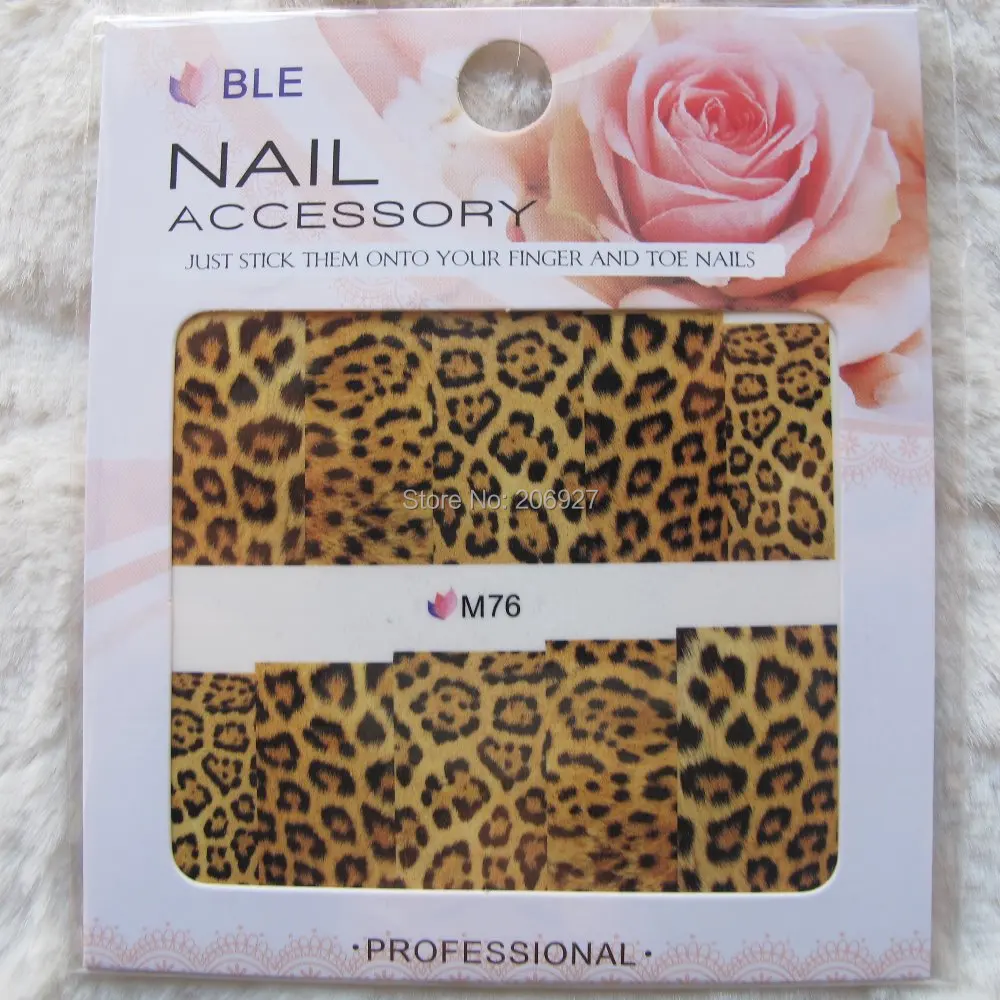 2 шт. M76 мультяшный дизайн ногтей водная наклейка переводная для - - Цена: 84.8