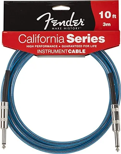 Приборный кабель СЕРИИ Fender California доступен в 3/4 5/6 метров|instrument cable|fender cablecable instrument |