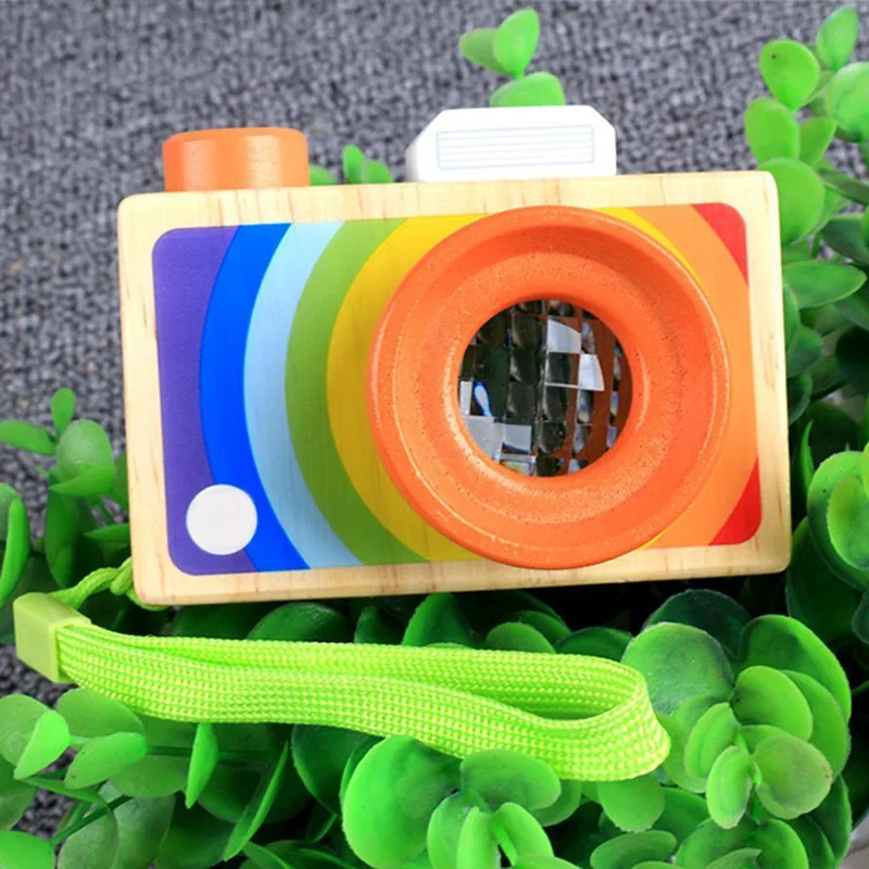 Wooden Camera Toy Portable Pretend Play for Children kids home decor | Игрушки и хобби