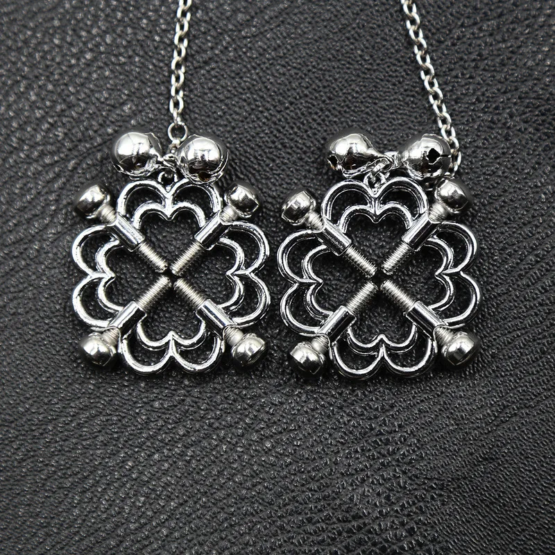 Соски игрушки металлический ниппель зажимы Регулируемая Грудь для половых губ