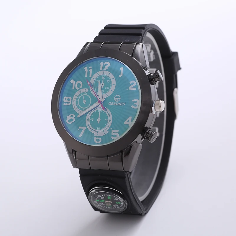 Прямая поставка 2017 Топ бренд роскошные армейские силиконовые деловые кварцевые