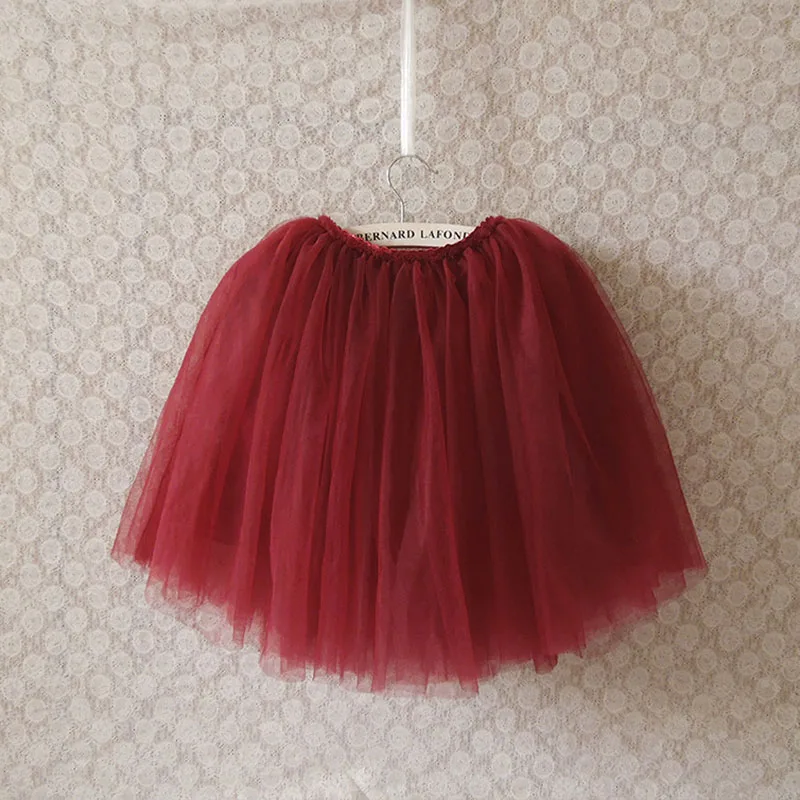 2017 юбка американка для маленьких девочек из фатина Одежда детская милые