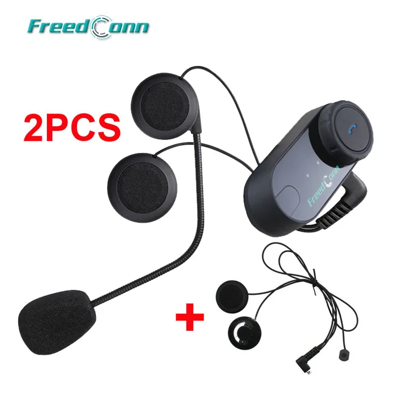 Обновленная версия! 2 шт. оригинальные FreedConn T COM VB Bluetooth гарнитура для