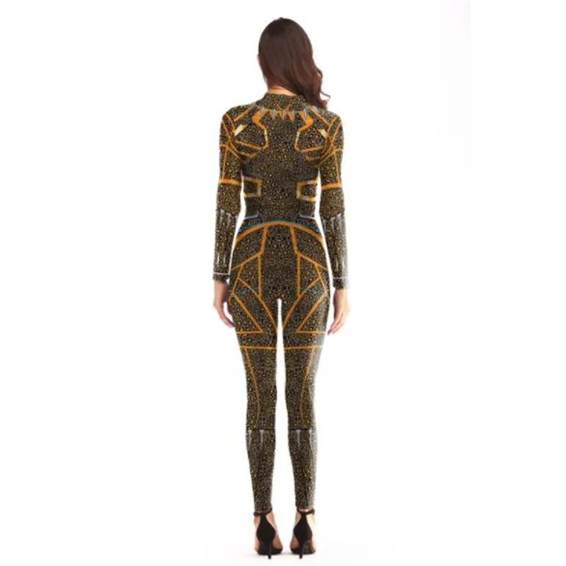 Костюм для косплея Черная Пантера Wakanda Gold Deluxe Edition костюм Хэллоуина 2019|Костюмы из