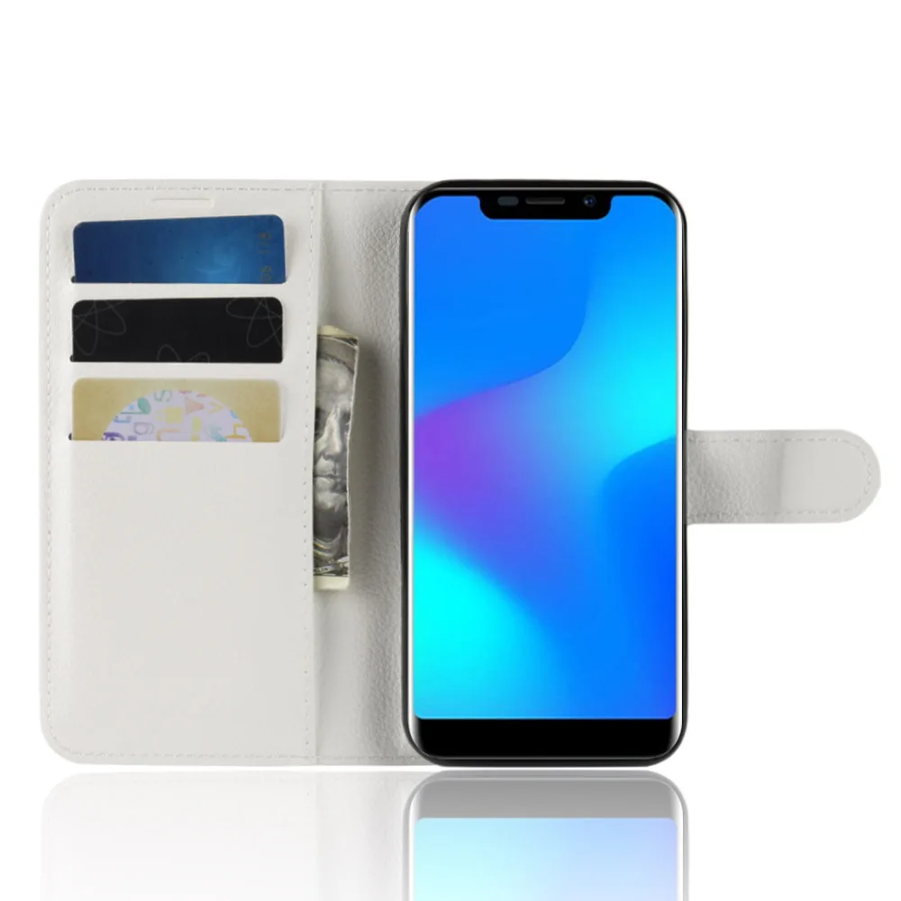 Роскошный кожаный флип чехол baisxst Для Doogee X70 книжка с подставкой для телефона