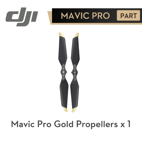 gold 1 piece DJI Мавик Pro Platinum 8331 пропеллер низкая-Шум Quick-Release винты для Mavic Pro оригинальные аксессуары 1 пара - Цвет: gold 1 piece