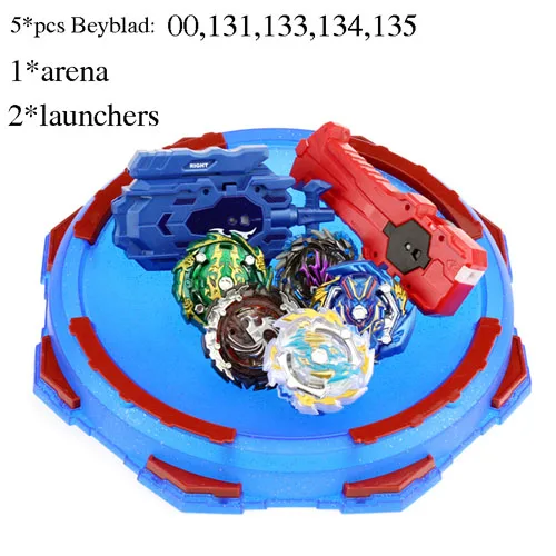 combination 5pcs - B Новые игрушки Beyblade Burst с пусковым устройством стартер и арена Bayblade Металл Fusion Бог спиннинг Топы Bey Blade лезвия игрушки AAA - Цвет: combination 5pcs - B