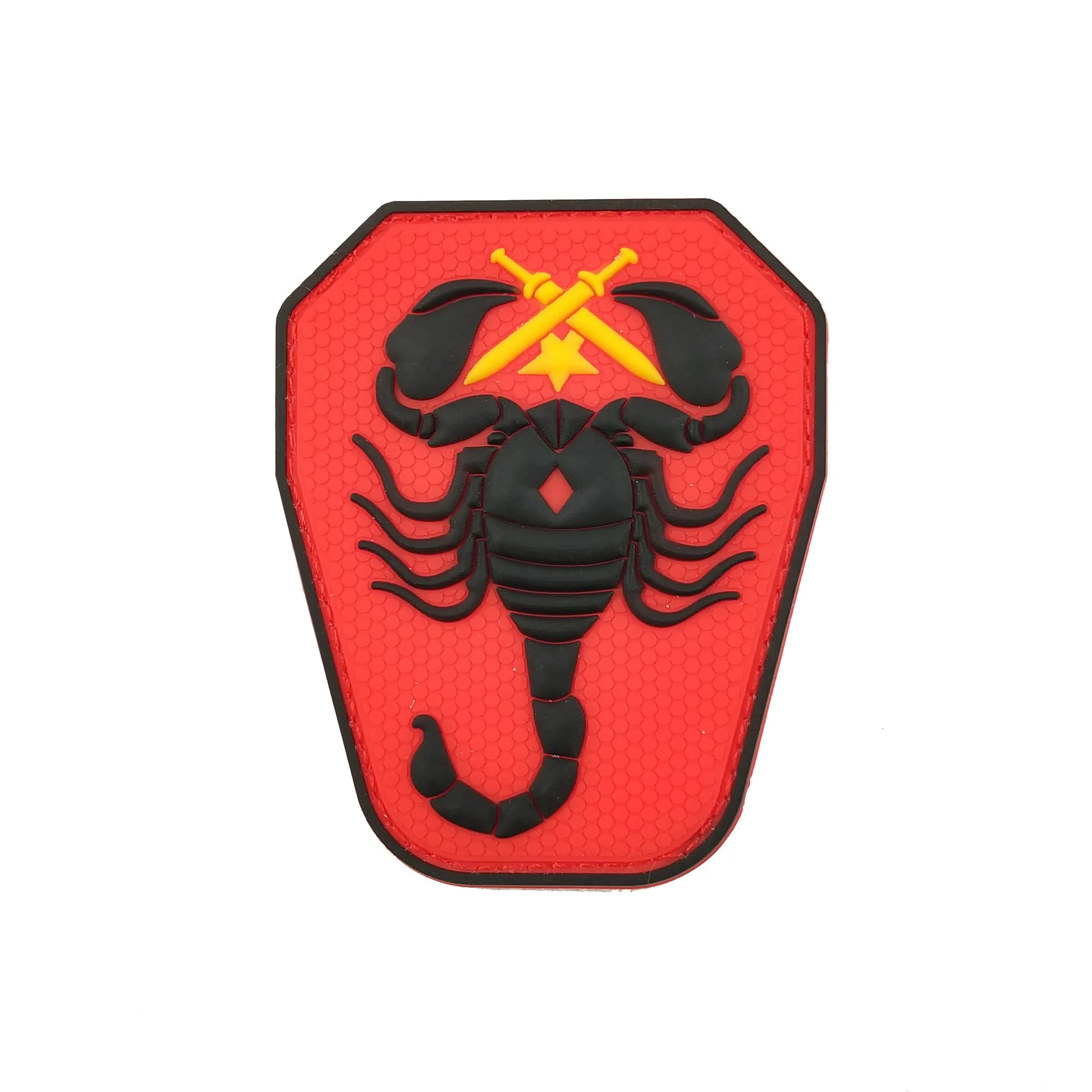 Патчи из ПВХ для скорпиона Военная Тактическая повязка на руку резиновый