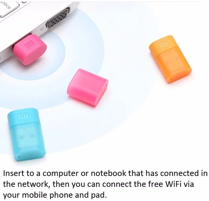 Xiaomi экшн-камера с Wi-Fi 150 Мбит/с 2,4 ГГц Портативный беспроводной Mini-USB маршрутизатор Wi-Fi адаптер с приложением компьютерный маршрутизатор