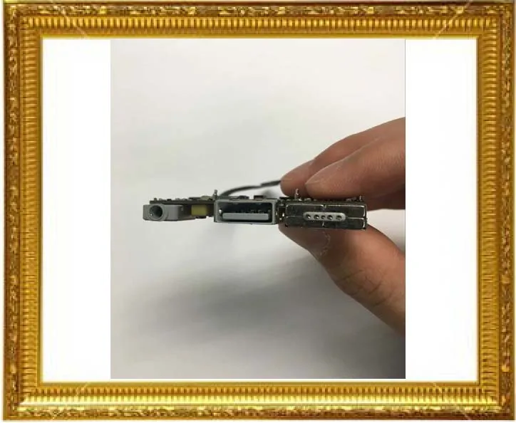 Подлинная USB DC Jack аудио плата питания 820 2861 A для Apple MacBook Air 13 &quotA1369 Late 2010 MC503 MC504 EMC 2392