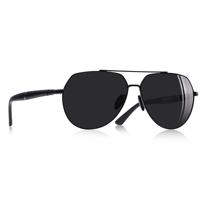 C1Black AOFLY, дизайн, Ретро стиль, поляризационные солнцезащитные очки, мужские, брендовые, авиационные, солнцезащитные очки, для вождения, оттенки, для мужчин, очки, аксессуары - Цвет линз: C1Black