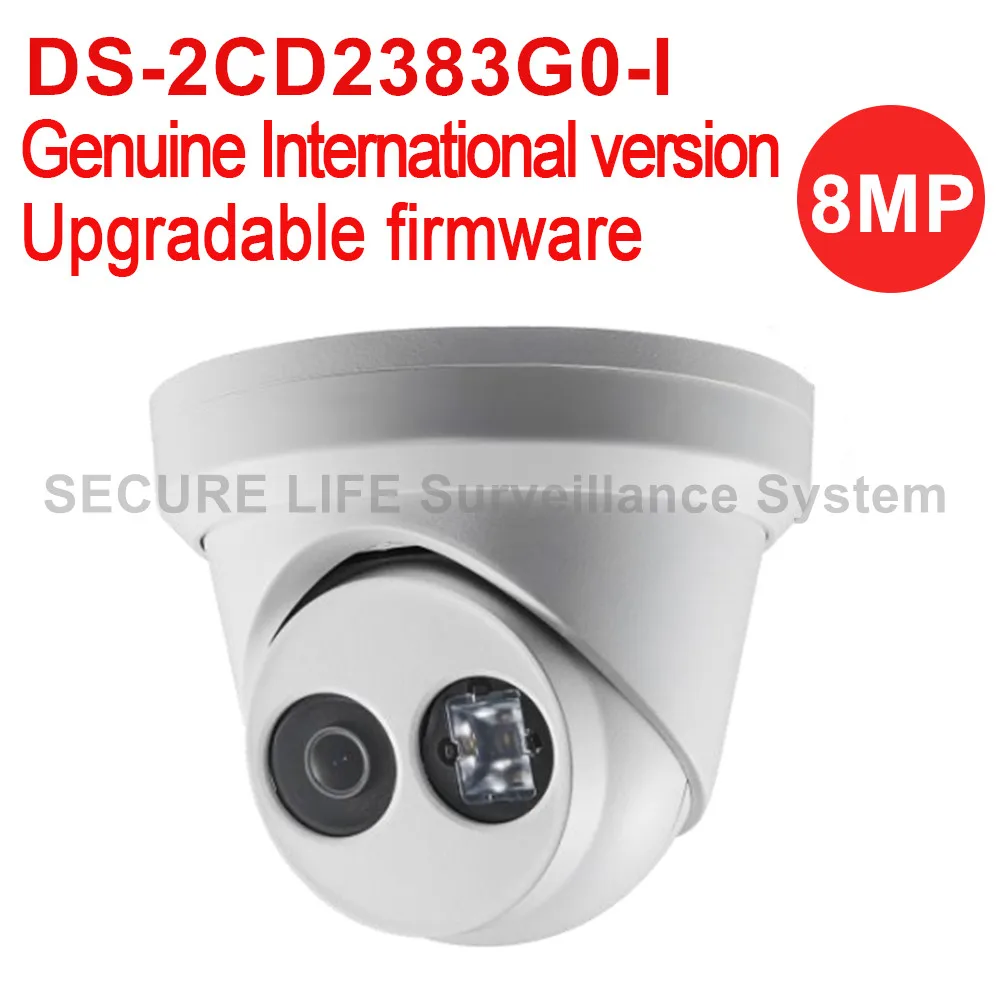 Бесплатная доставка английская версия DS-2CD2383G0-I 8 Мп камера видеонаблюдения POE 30 м