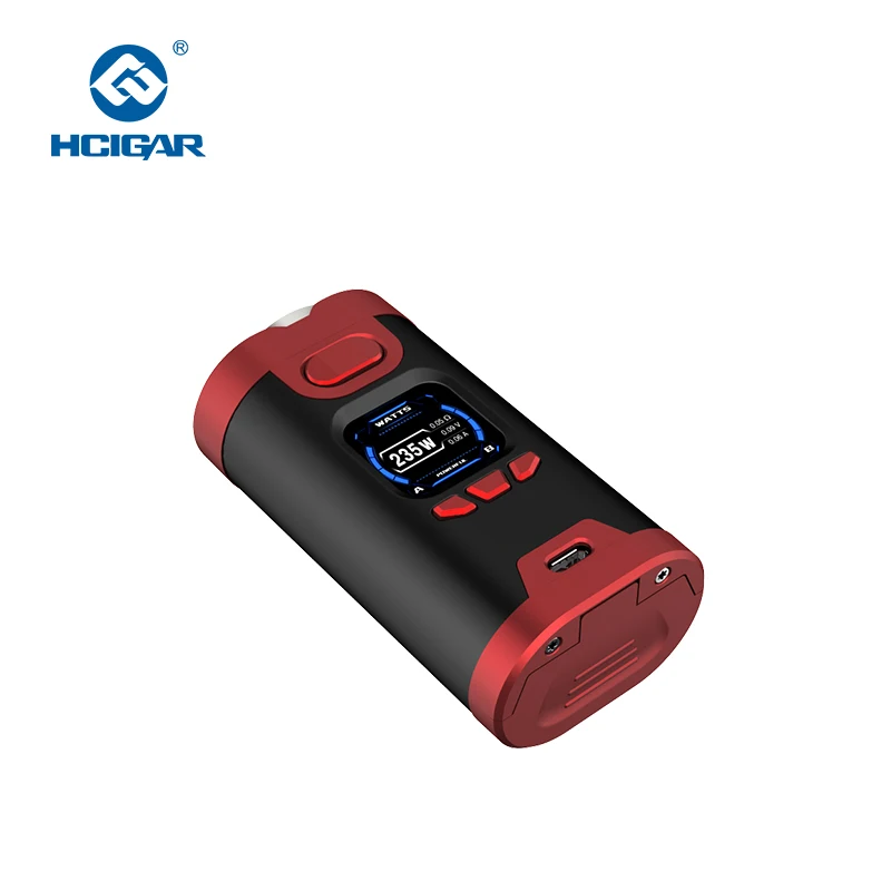 Оригинальный Hcigar Wildwolf 235 Вт TC коробка Mod Vape электронная сигарета испаритель