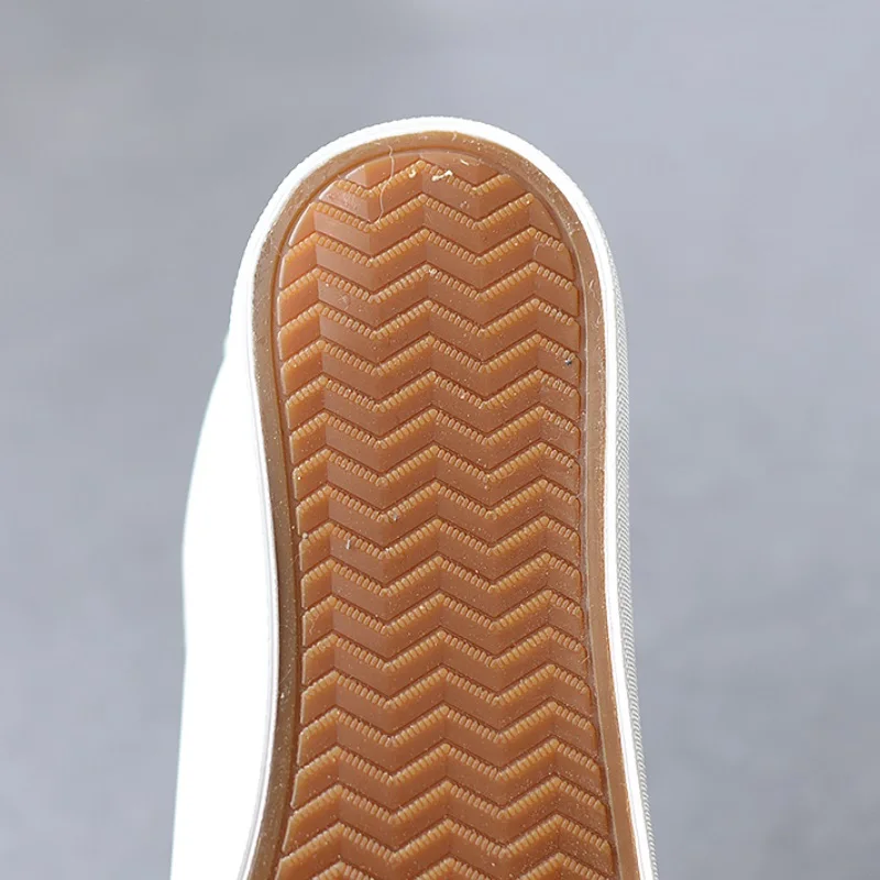 

classic white Women Casual Shoes 2021 Spring summer Sneakers Lace-Up Loafers Flats for Women student soft leather women shoes