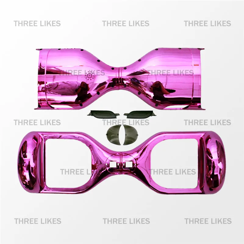 Новый розовый хромированный гироскутер замена внешняя крышка чехол оболочка для