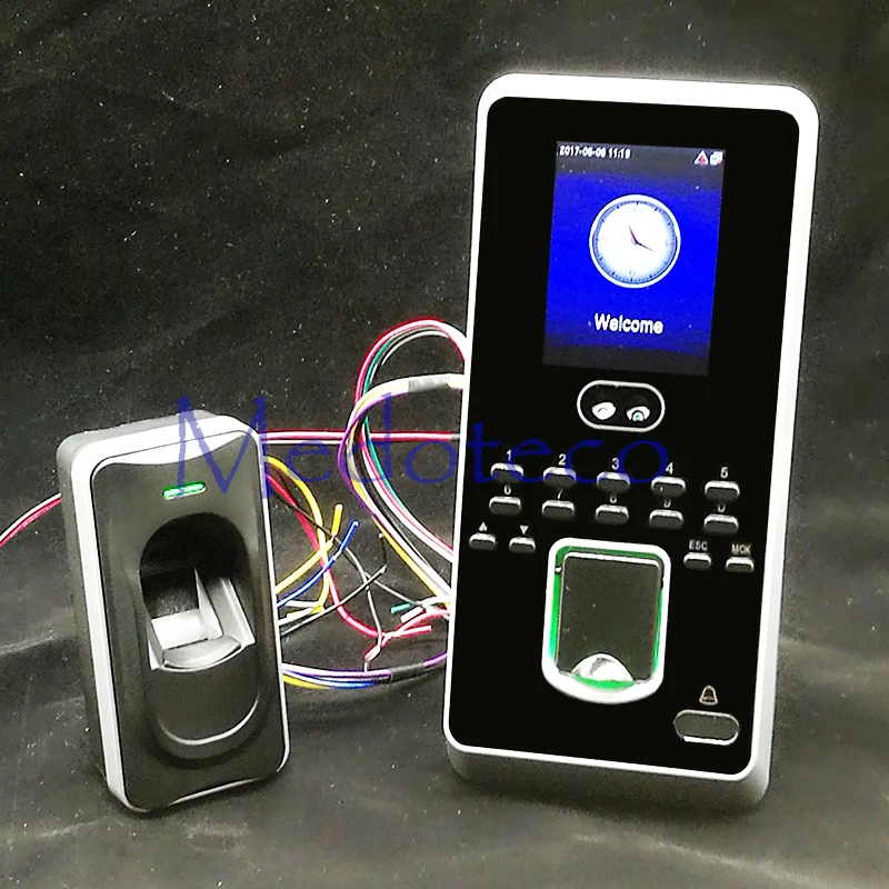 DIY система контроля доступа лица комплект + считыватель отпечатков пальцев двери