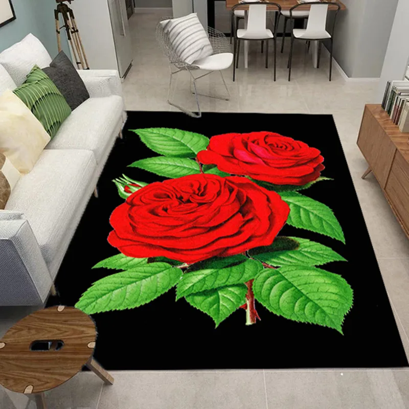 3D цветочные коврики для свадебной комнаты домашний декор гостиной ковер дивана