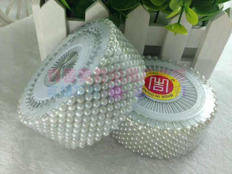 Плоские булавки с жемчужной головкой круглой формы пластины длиной 3 5 см