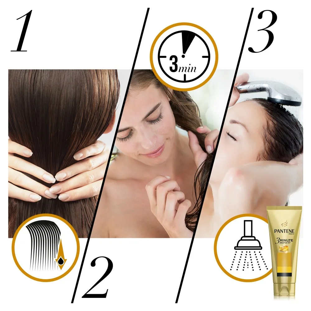 PANTENE Интенсивный бальзам ополаскиватель Интенсивное восстановление 3 Minute Miracle