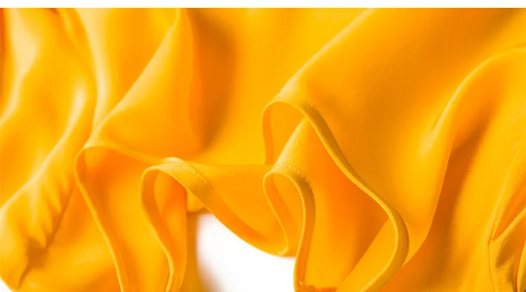 Женская Летняя шелковая блузка с круглым вырезом и коротким рукавом офисные