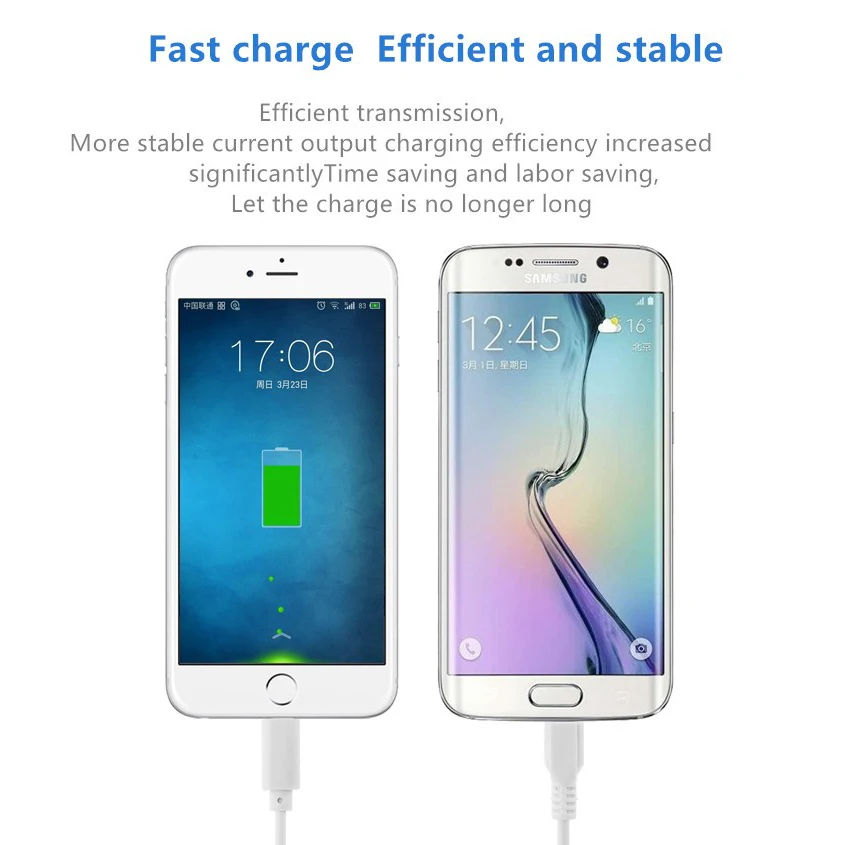 Быстрое зарядное устройство для iPhone 7 8 X XS мобильный телефон USB EU Type C кабель Micro