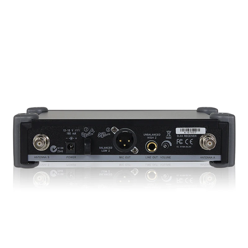 Беспроводной микрофон Регулируемая частота UHF SLX24/BETA58A профессиональный ручной петличный микрофон наушники одноканальный логотип OEM