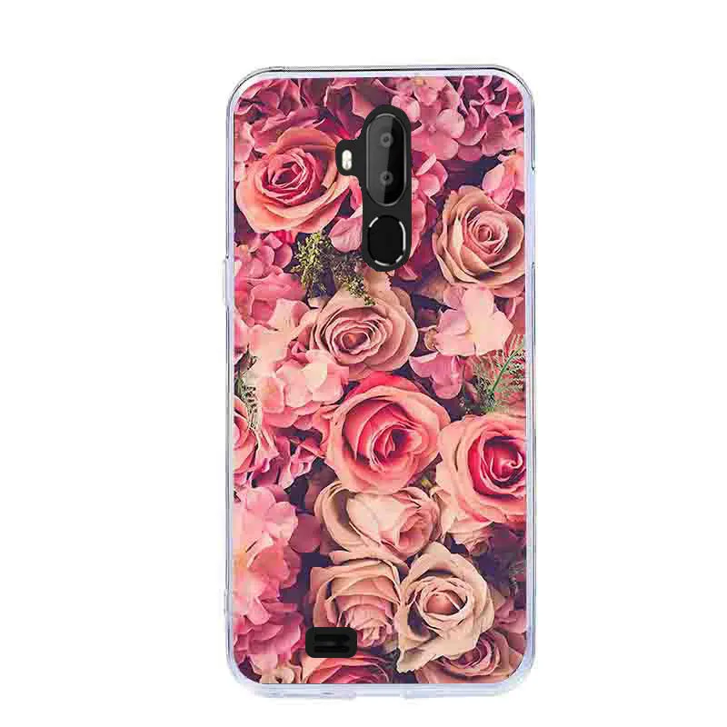 EVTDASDL Cartoon Patterned Phone Cover For Oukitel C12 Pro C12Pro Silicone Case 6.18 inch Back Covers |