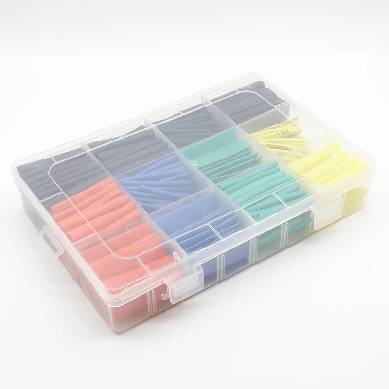 530 шт./компл. термоусадочные изоляционные трубки ассортимент электронных