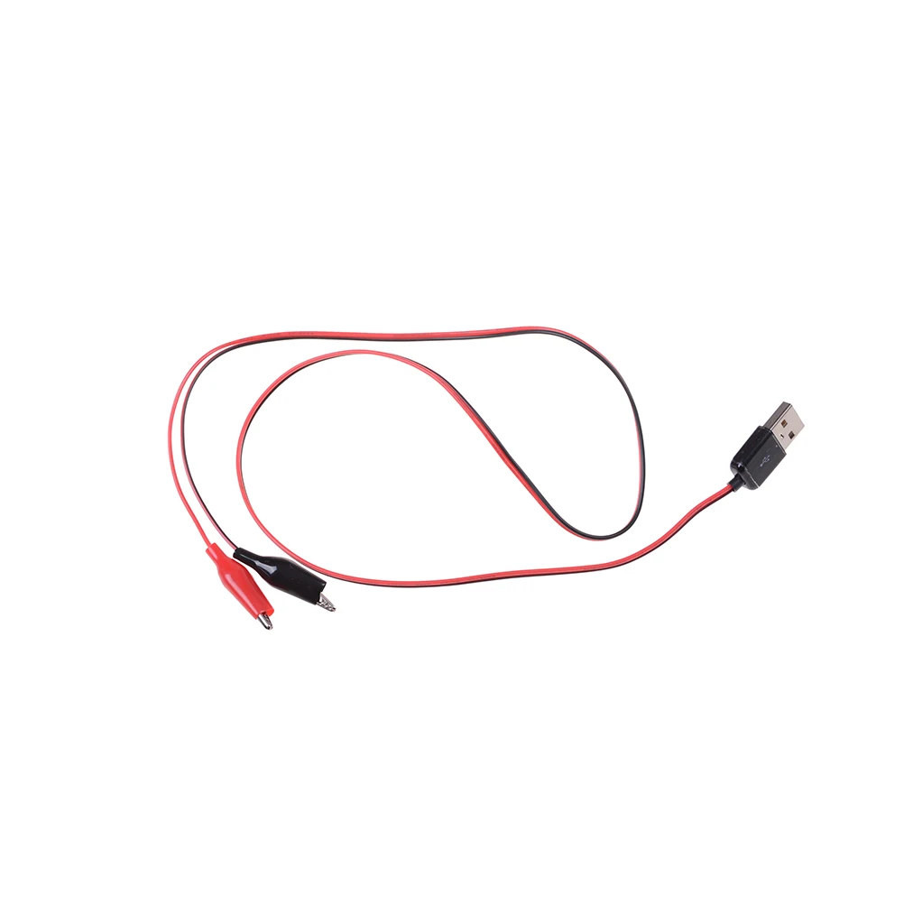 

USB Alligator Clips Crocodile Wire Male/female To USB Tester Detector DC Voltage Meter Ammeter Capacity Power Meter Monitor, Etc