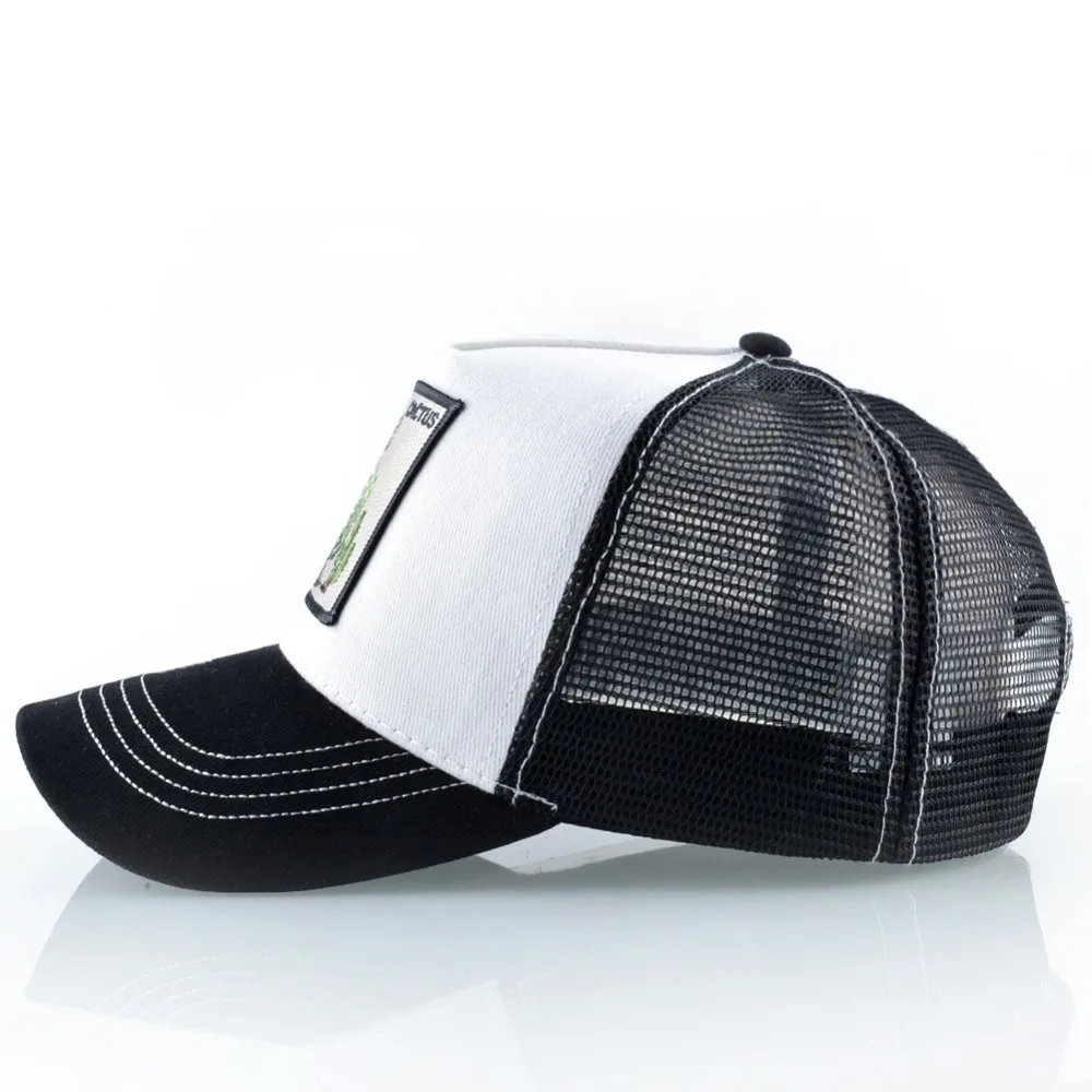 Summer Breathable Mesh Baseball Cap Women Spring Snapback caps Trucker Hats For Men Embroidery cactus Bone Gorras Visor Hat | Аксессуары