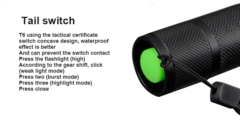 4 Светодиодный светильник taschenlampe 3800LM 5-Mode linterna XM-L T6 светодиодный светильник-вспышка Zoomable Focus Torche zaklamp ручной светильник 18650 или 3* AAA
