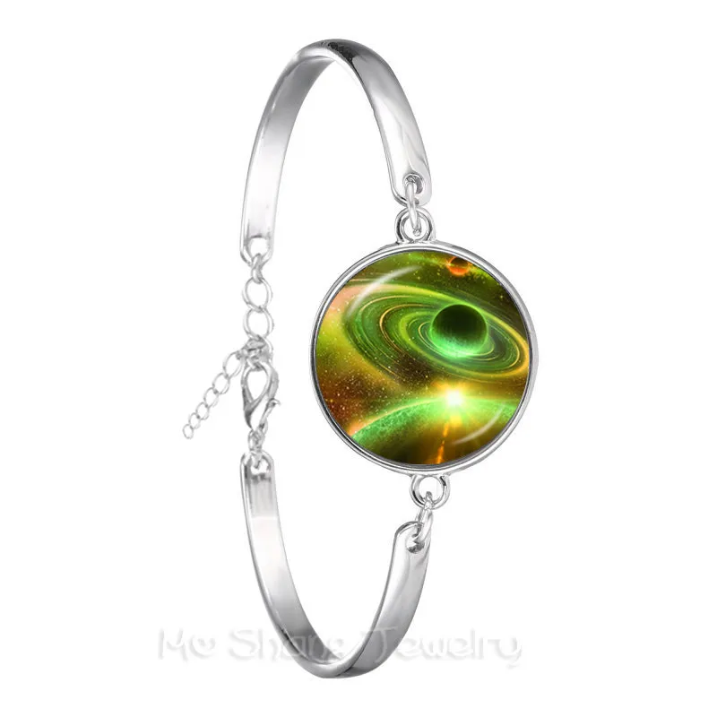 Браслет фиолетовый Галактический Туманность Космос Ювелирные изделия планет