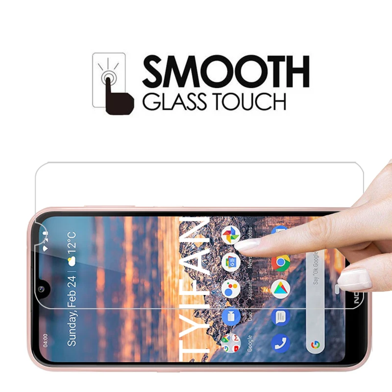 2 шт закаленное стекло для nokia 3 4 Защитное экрана протектор защитная пленка tremp phone