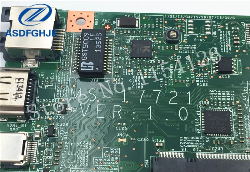 Материнская плата для ноутбука MSI GS70 материнская MS 17721 DDR3 SR15E 1772 100% тест ОК|motherboard for