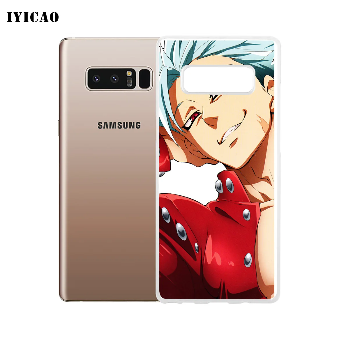 Мягкий силиконовый чехол IYICAO для телефона samsung A5 A6 Plus A7 A8 A9 J3 J5 J7 Note 8