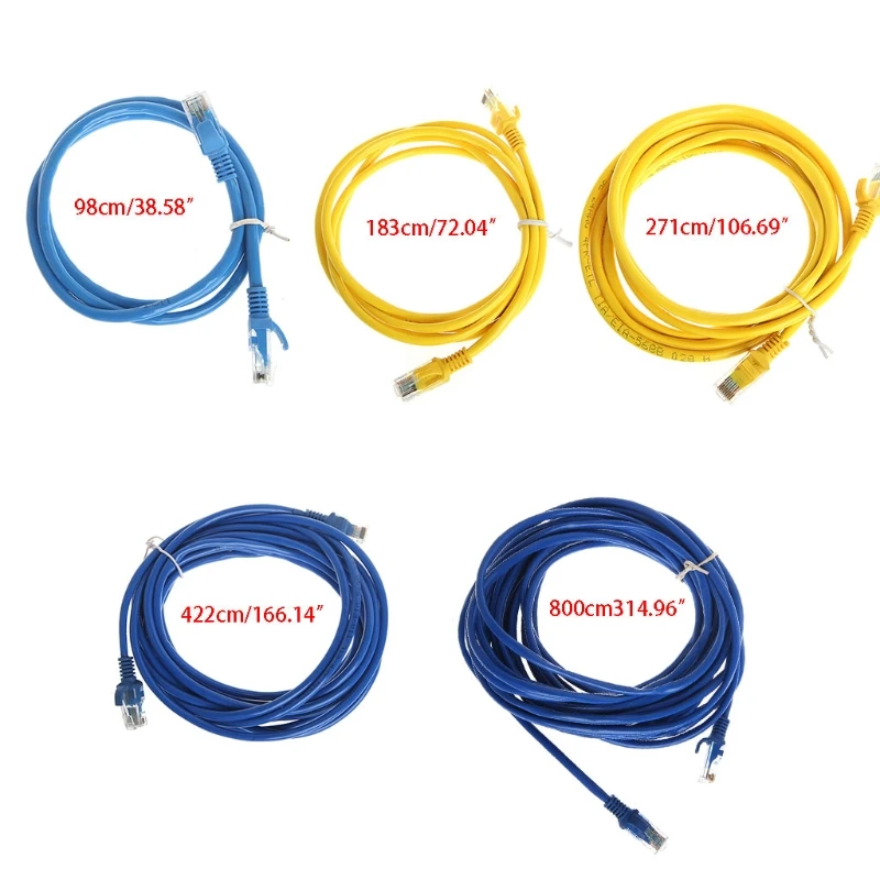 Соединительный кабель RJ45 Ethernet для локальной сети Cat5e Cat5 0 8/1 6/2 4/4/8 м компьютера ПК